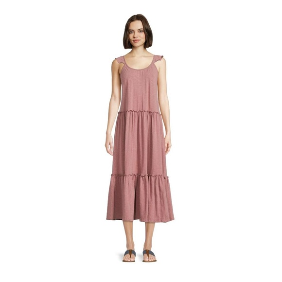 Easy Peasy‎ Sleeveless Ruffle Tiered Dress - Picture 1 of 5